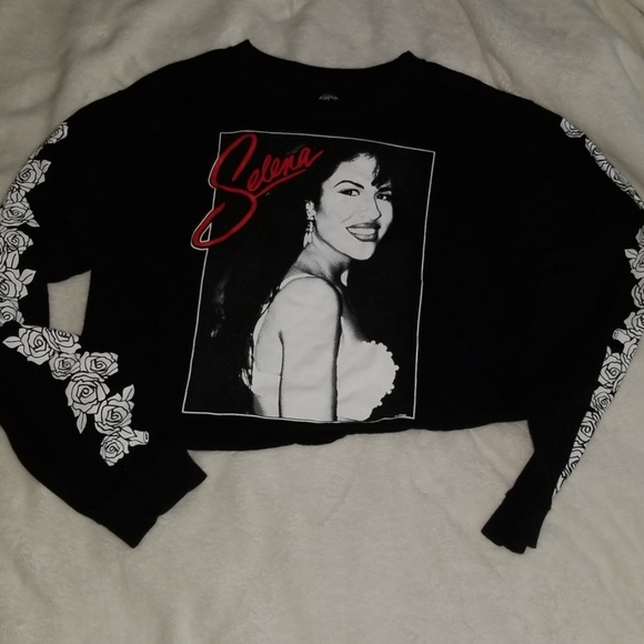 Cropped Selena Quintanilla Sweater 